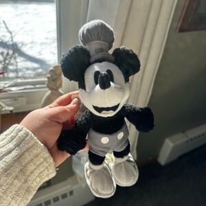 Y2K Steamboat Willie Millenium Bean Bag Mickey Mouse